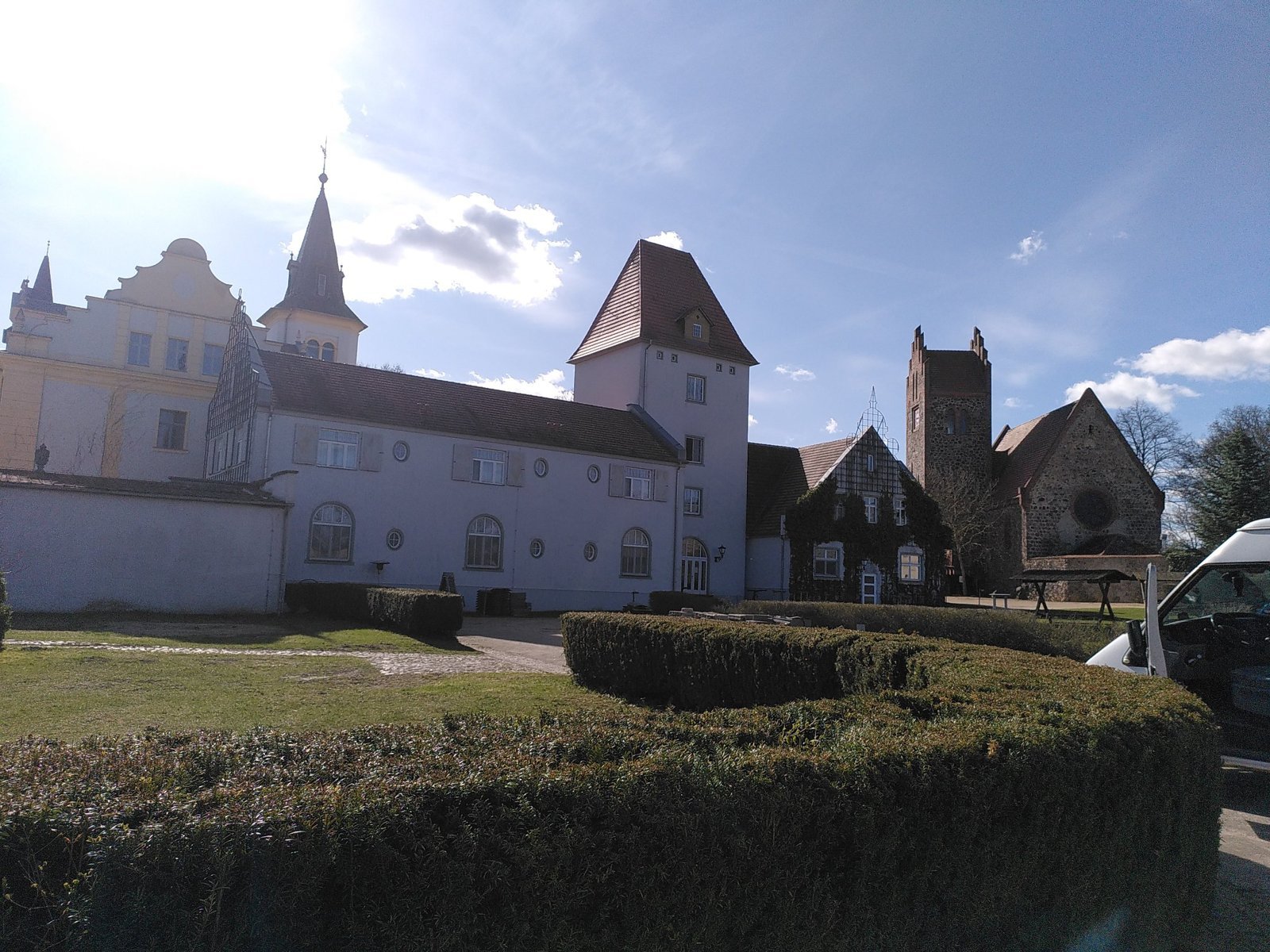 Brandschutzdecke F90 im Hackschnitzellager, Schloss & Gut Liebenberg